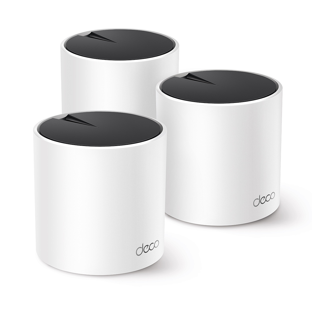 راوتر تي بي لنك ديكو X55 (سيت ثلاث قطع) واي فاي 6  WiFi 6 System