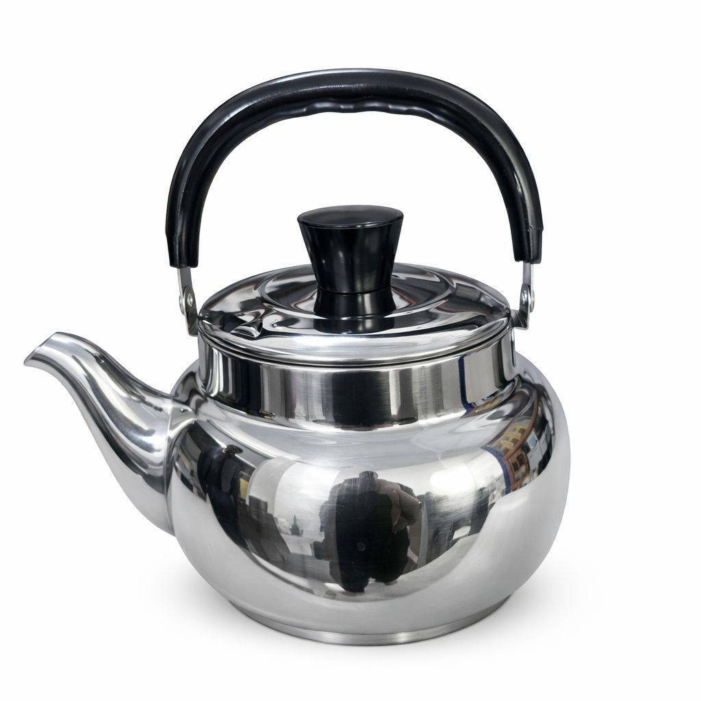 إبريق شاي ستانلس ستيل سعة 2 لتر Stainless Steel Tea Kettle 2L