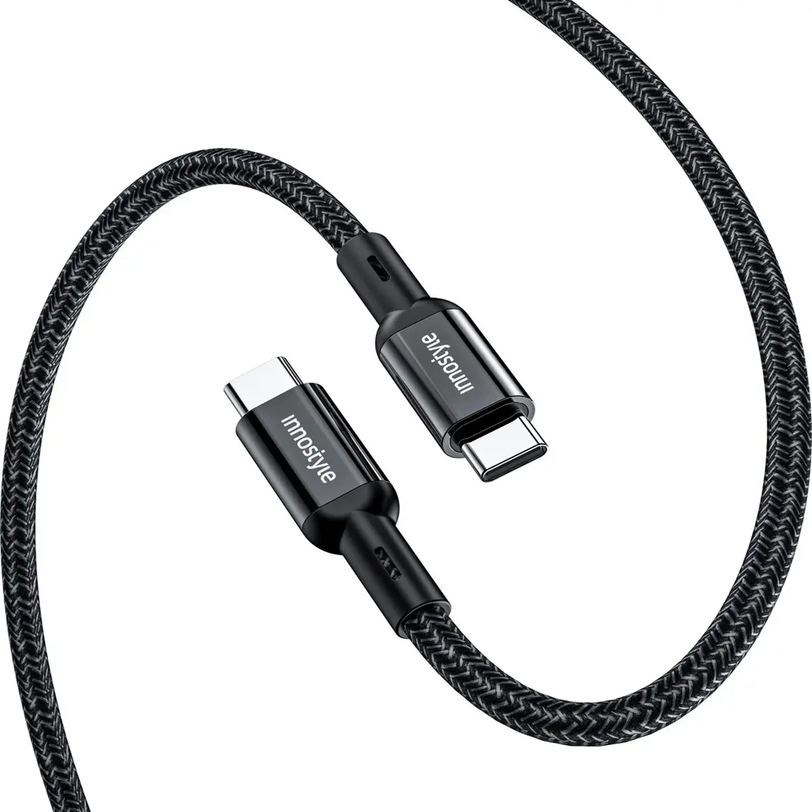 كابل شحن سريع USB-C من إننوستايل، طول 2 متر – أسود