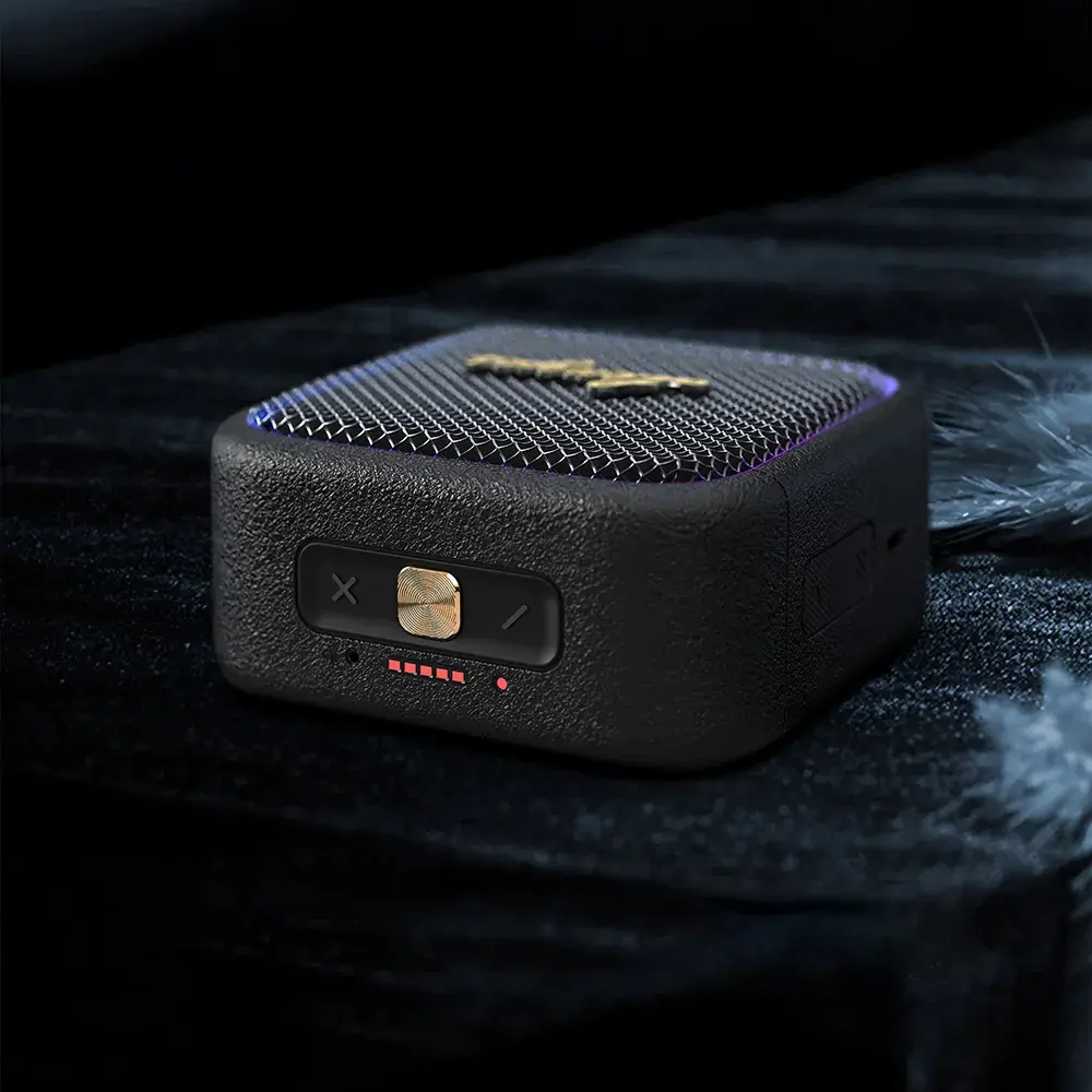 لينيس S890 RGB مكبر صوت بلوتوث محمول - أسود