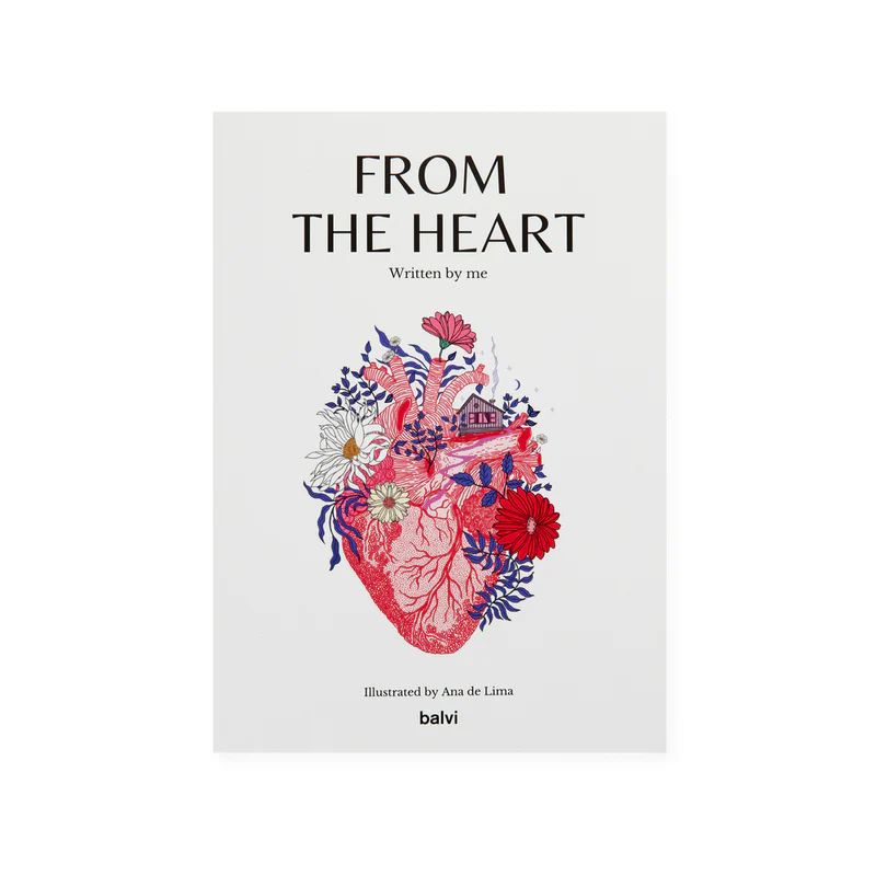 Balvi Notebook,From The Heart,A5,paper
