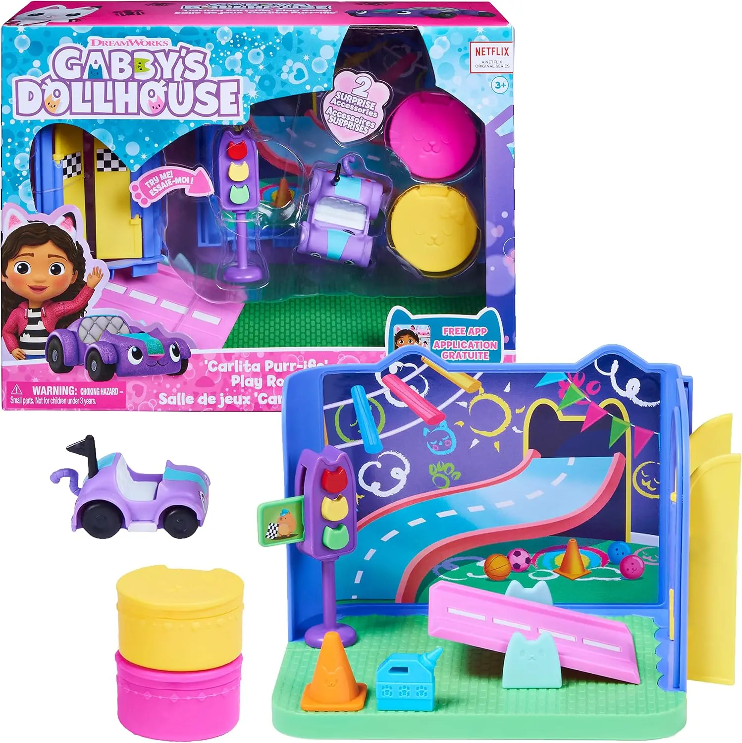 Spin Master (Gabbys Doll House) Gdh Pys Dlxroomset Playroom