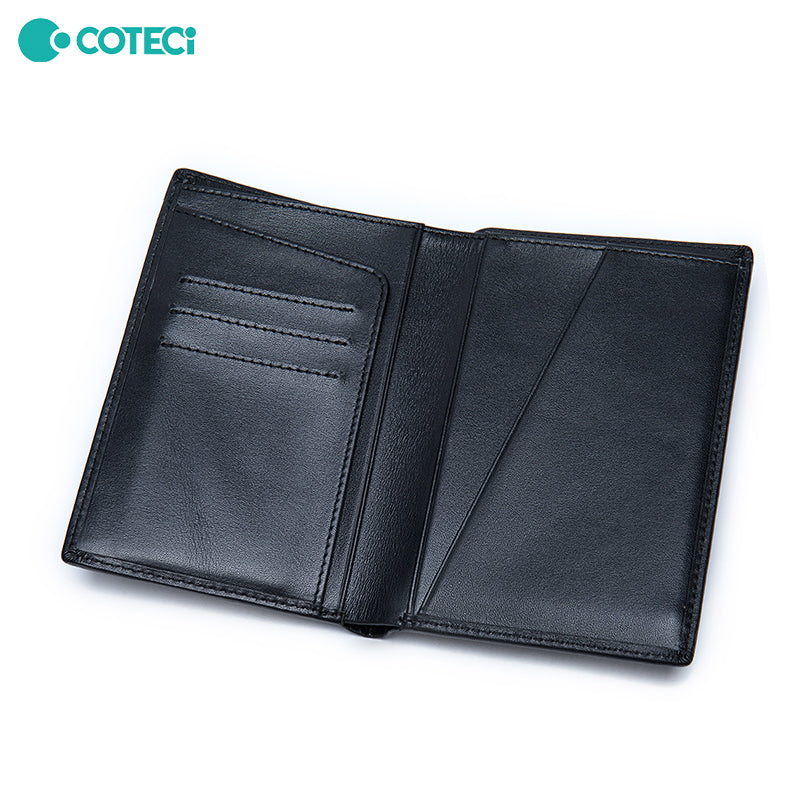 COTECi 14055 محفظة جواز سفر جلد طبيعي