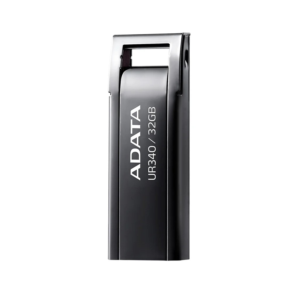 ADATA UR340 32GB USB 3.2 Gen 1 Metal Flash Drive - Black
