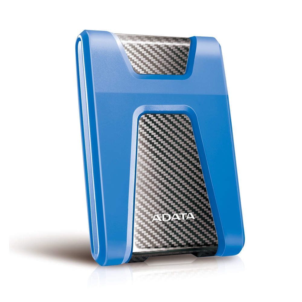 ADATA HD650 1TB USB 3.2 Gen 1 Shock-Resistant External Hard Drive - Blue