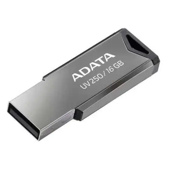 ADATA UV250 16GB USB 2.0 Metal Flash Drive - Black