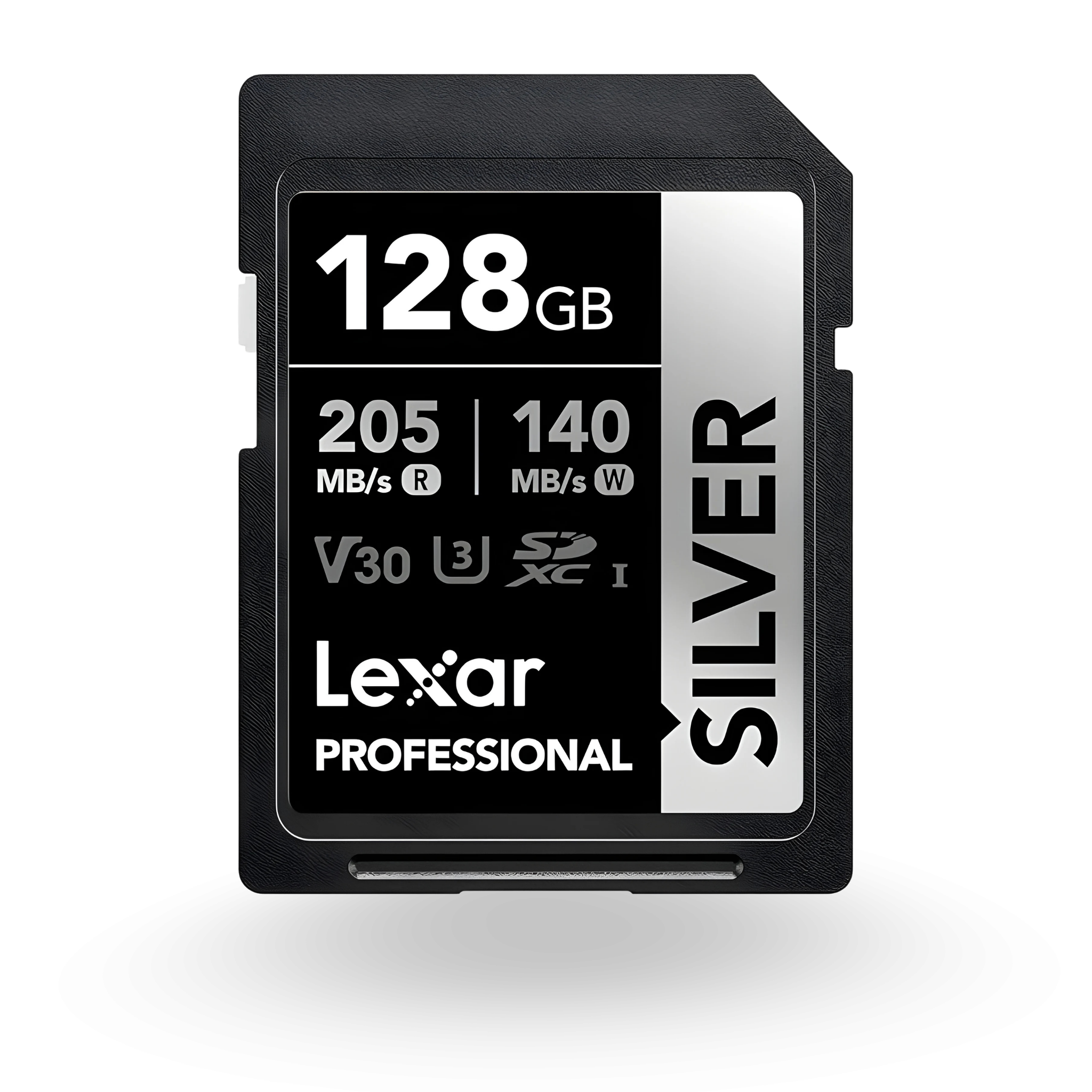 Lexar Ram 128G 205mb/s v30 sliver plus