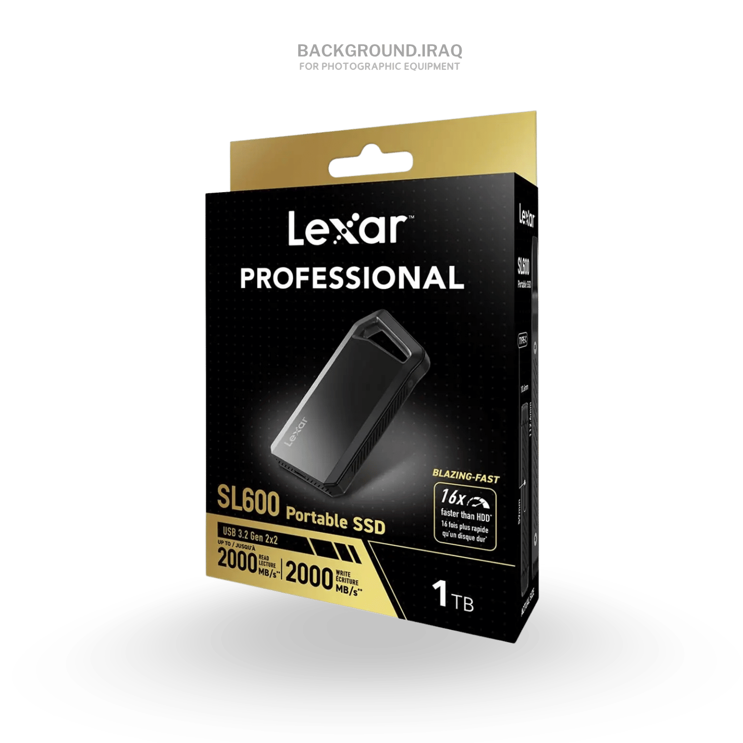 Lexar® SL600 USB 3.2 Type-C Portable External SSD 1TB & 2TB