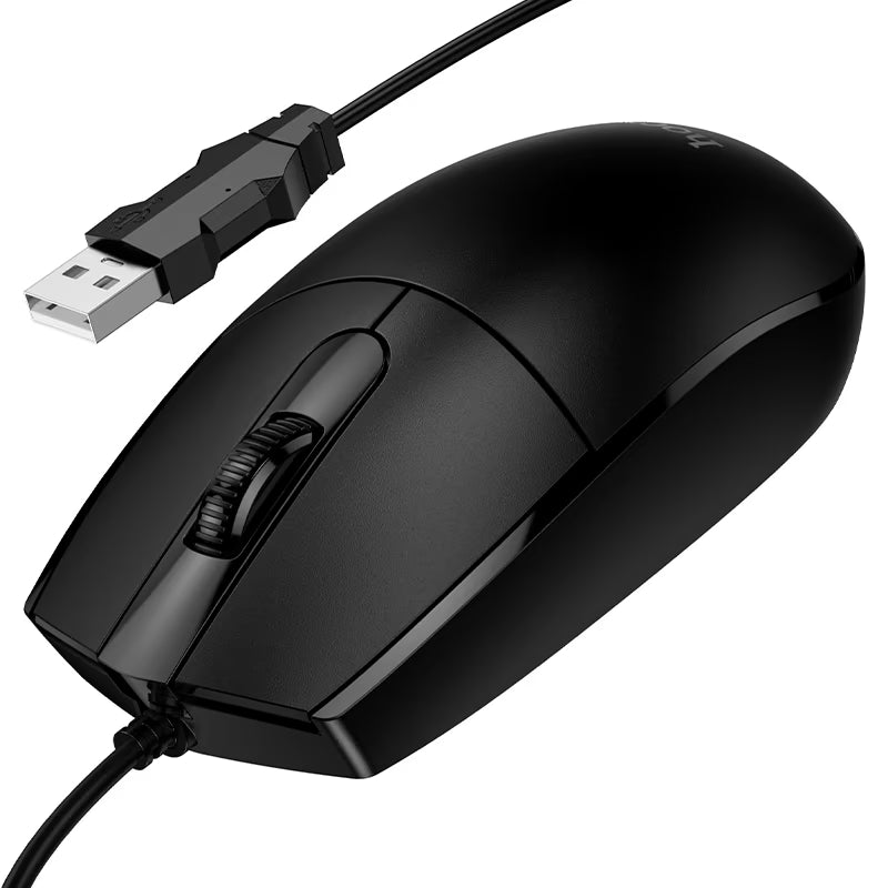 ماوس سلكي hoco GM50 League بمنفذ USB-A ودقة 1000 DPI و3 أزرار