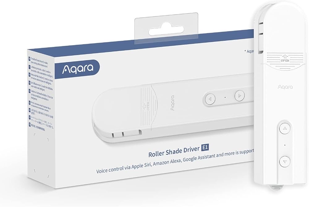 Aqara Roller Shade Driver E1, Schedule and Voice Control