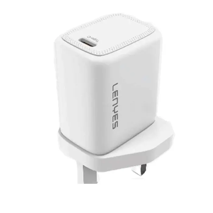 لينيس LCH032-UK شاحن حائط USB-C بقدرة 30 واط مع كيبل من USB-C إلى USB-C