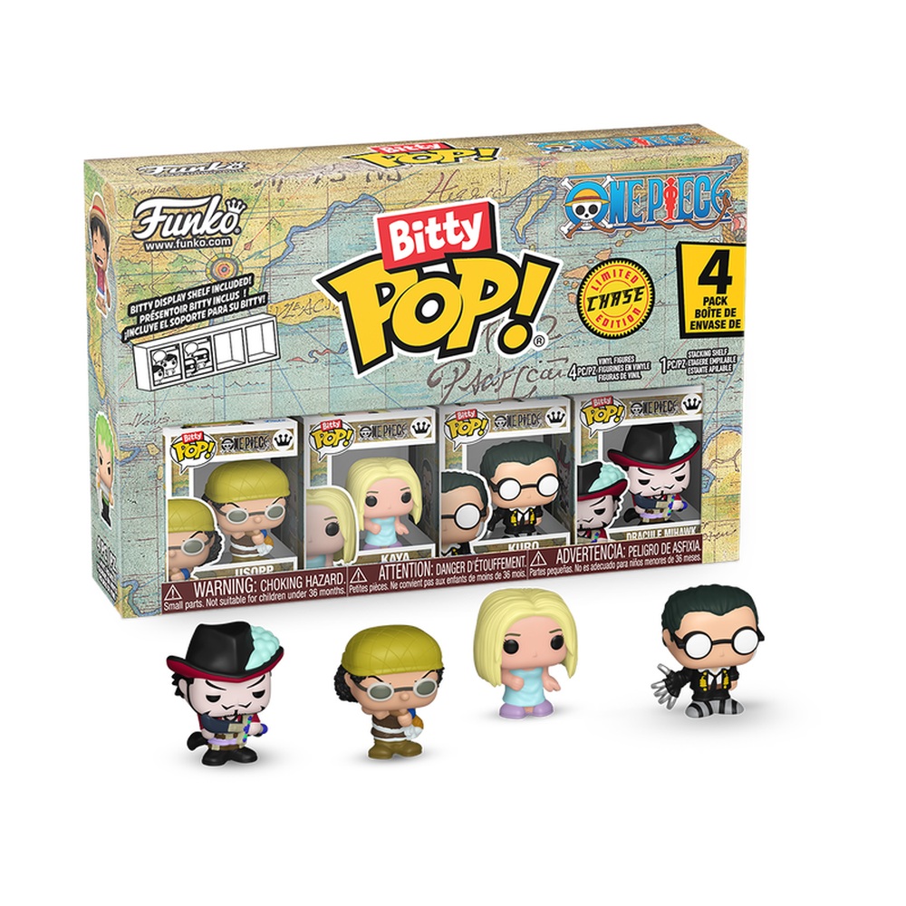 فنكو طقم مجسمات Bitty Pop! ون بيس من 4 قطع السلسلة 4