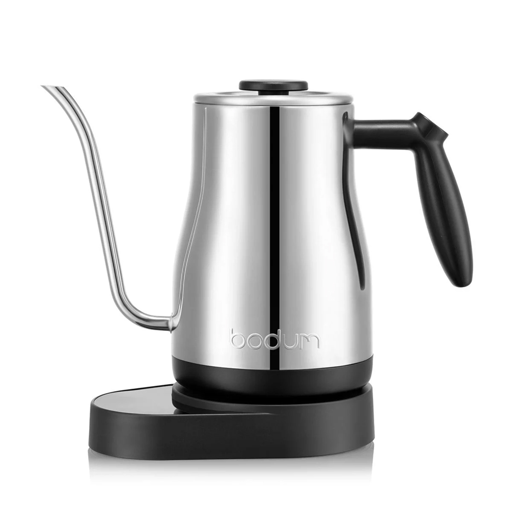 Bodum Bistro Electric Gooseneck Kettle 1L - Stainless Steel