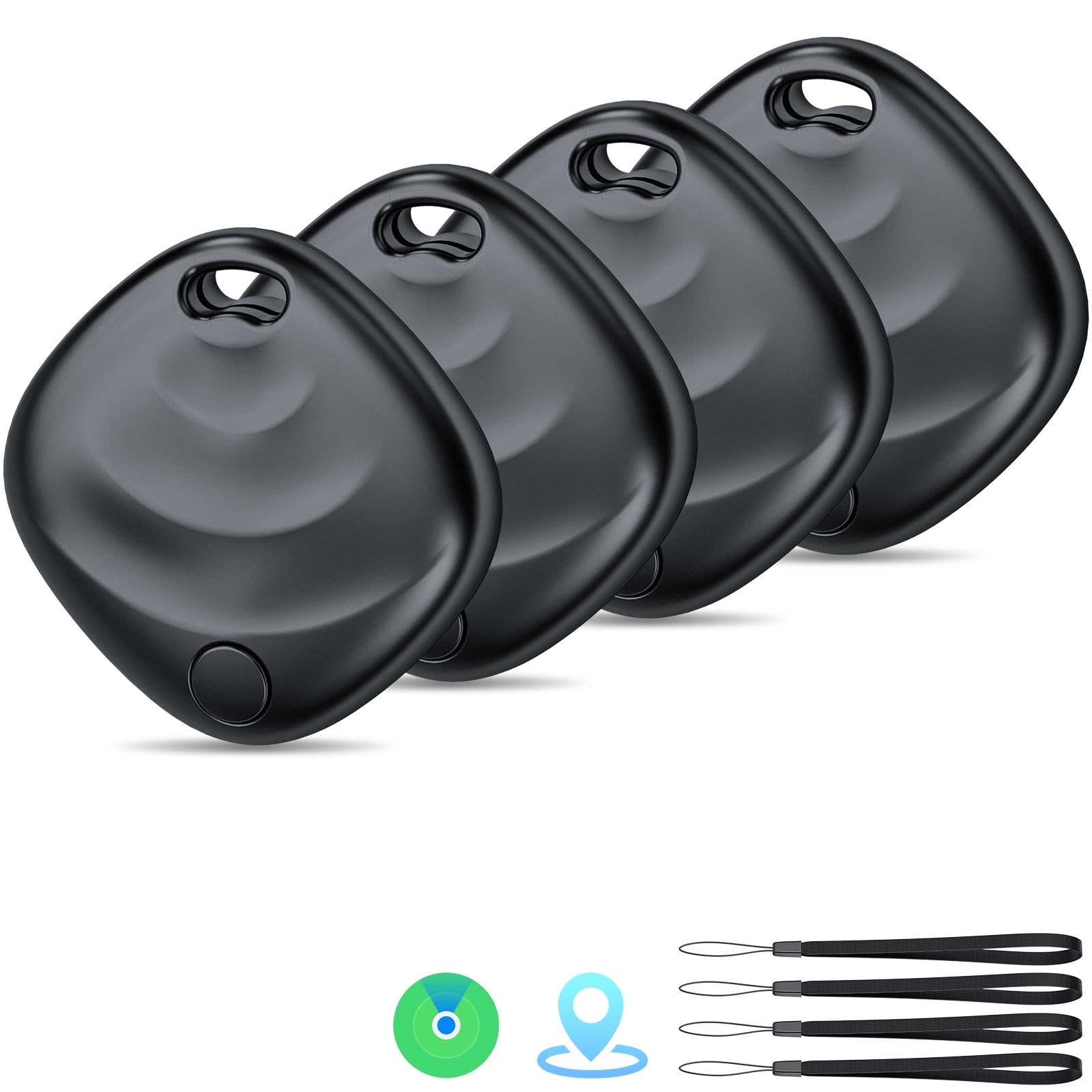 Hoxe [Apple MFi Certified] Tracker Tag-1 Pack, Bluetooth Tracker Item Finder for Apple Find My (iOS Only)