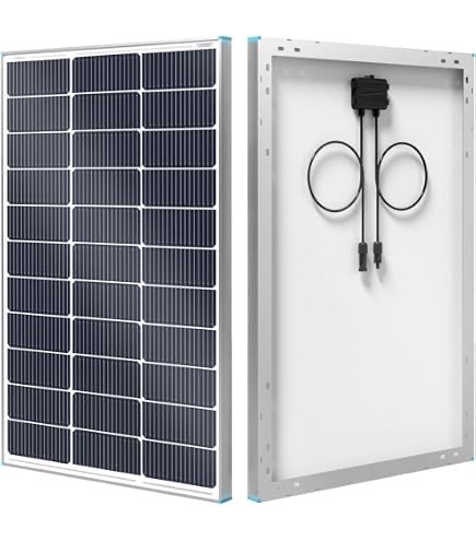 اللوح الشمسي ثنائي الوجه Eco-Worthy ECOM100W بقدرة 100 واط