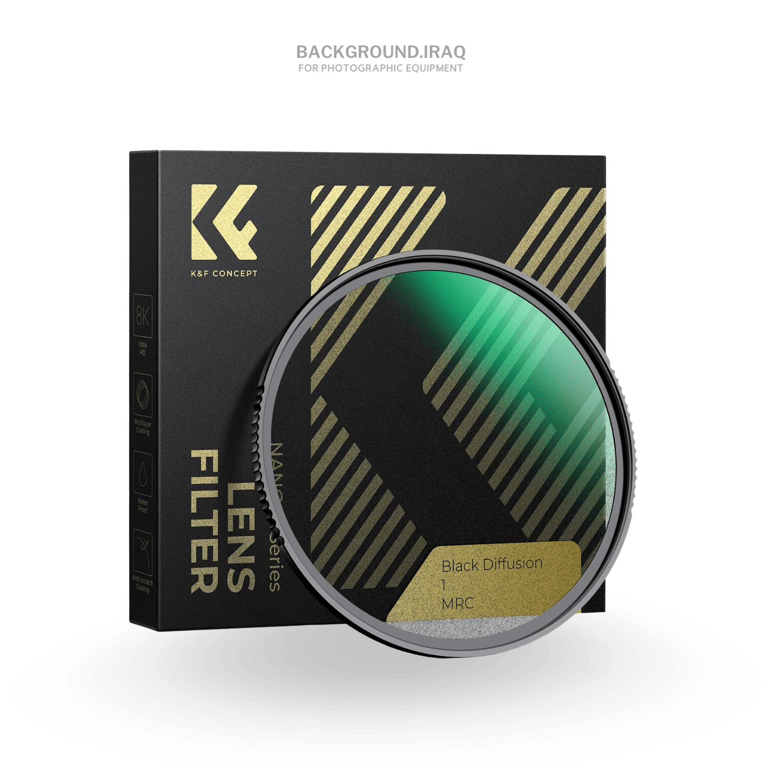 Black Diffusion Pro-Mist 1- Effect Filter for Camera Lens