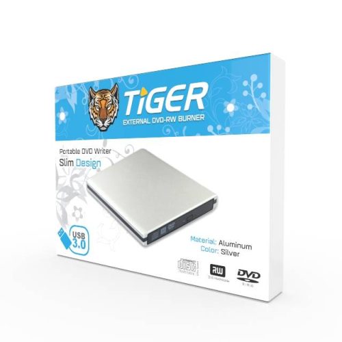 قارئ اقراص خارجي TIGER External USB 3.0 DVD-RW Writer- USB
