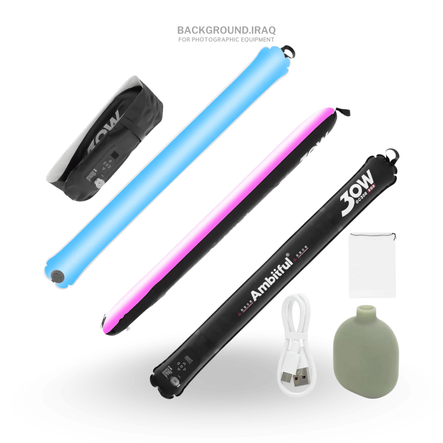 Ambitful GC30R 30W RGB Full-Color Inflatable Tube Light