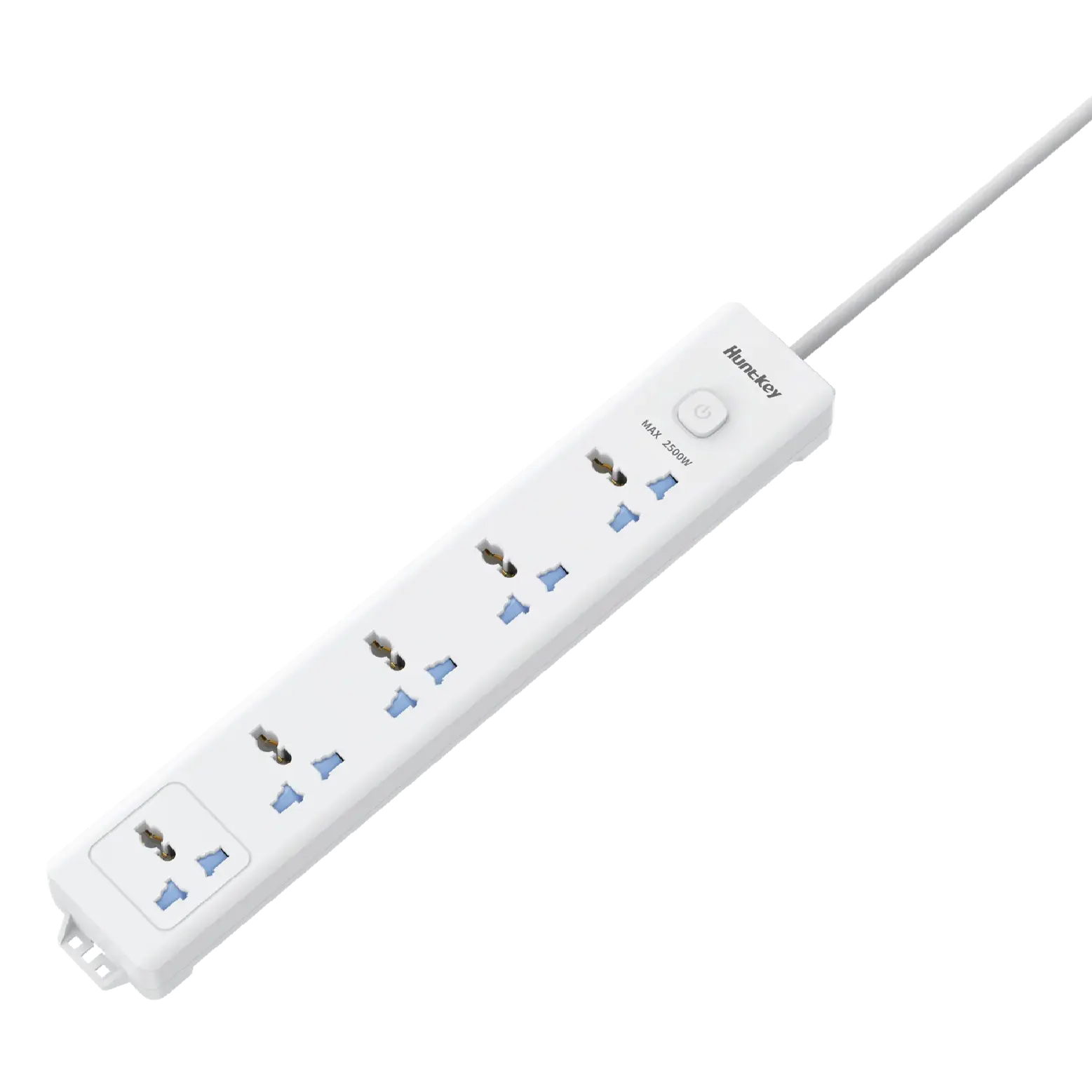 Huntkey DMB501 5-Outlet Universal Power Strip with Surge Protection - 2500W, 5m