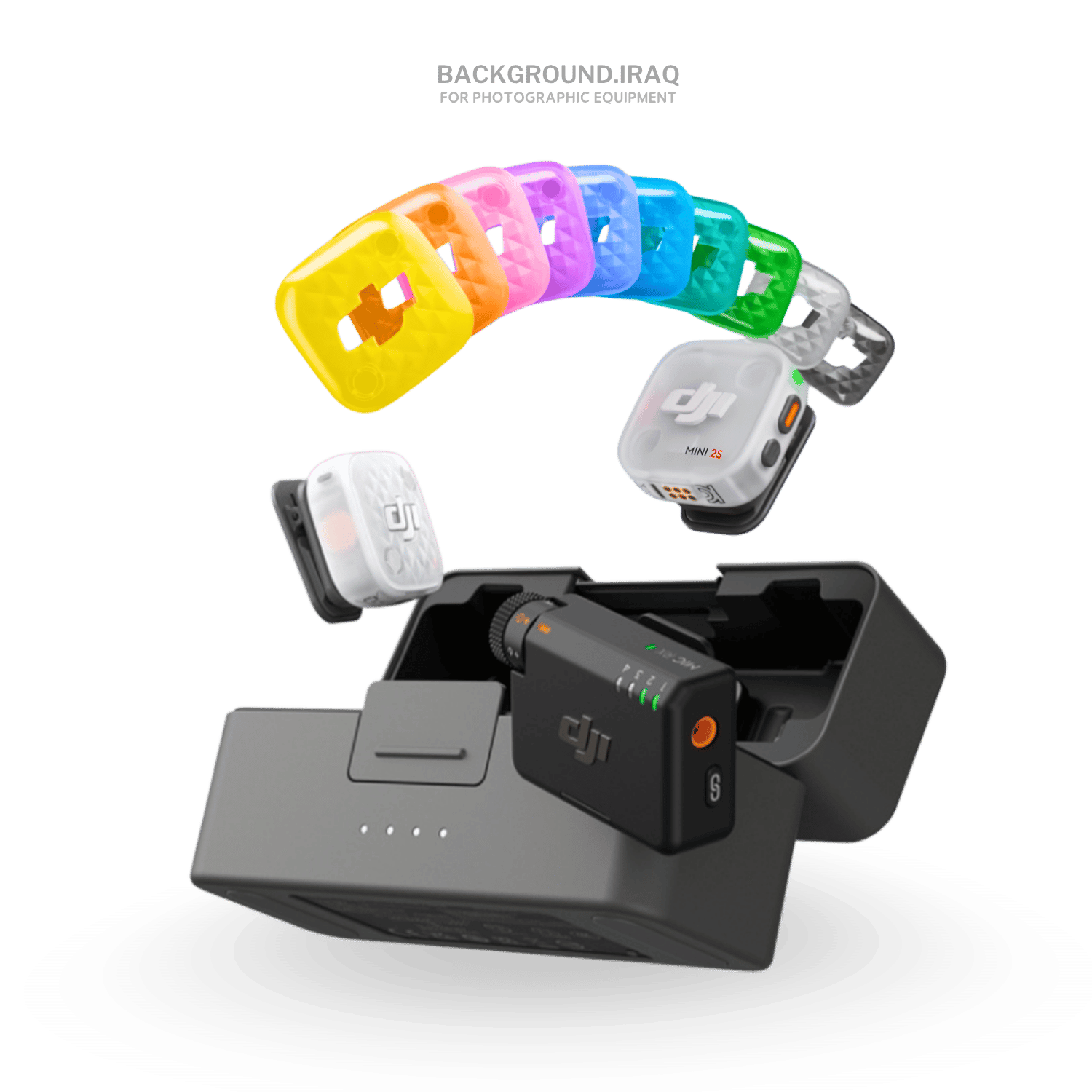 DJI Mic Mini 2S (2 TX + 1 RX + Charging Case)