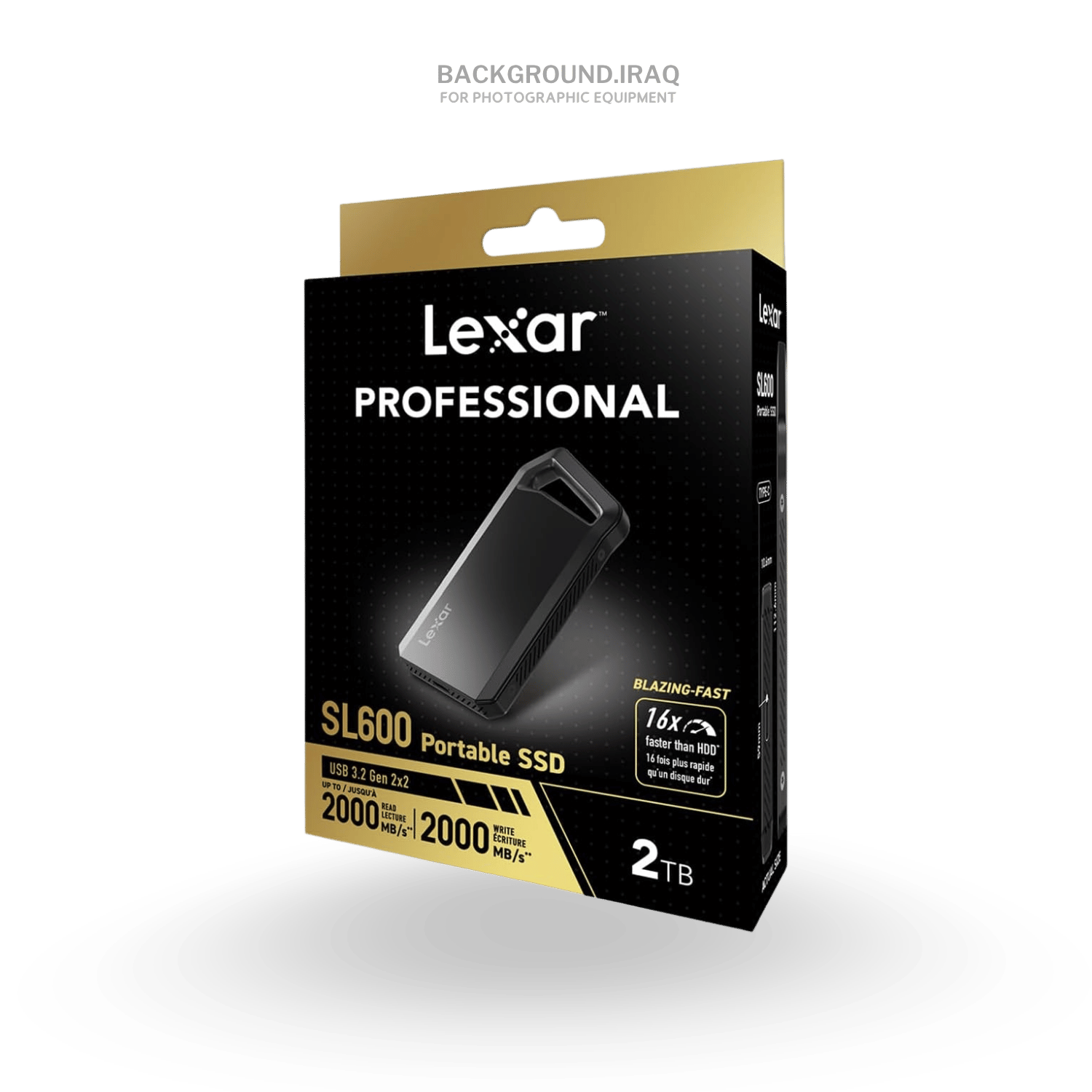 Lexar® SL600 USB 3.2 Type-C Portable External SSD 1TB & 2TB