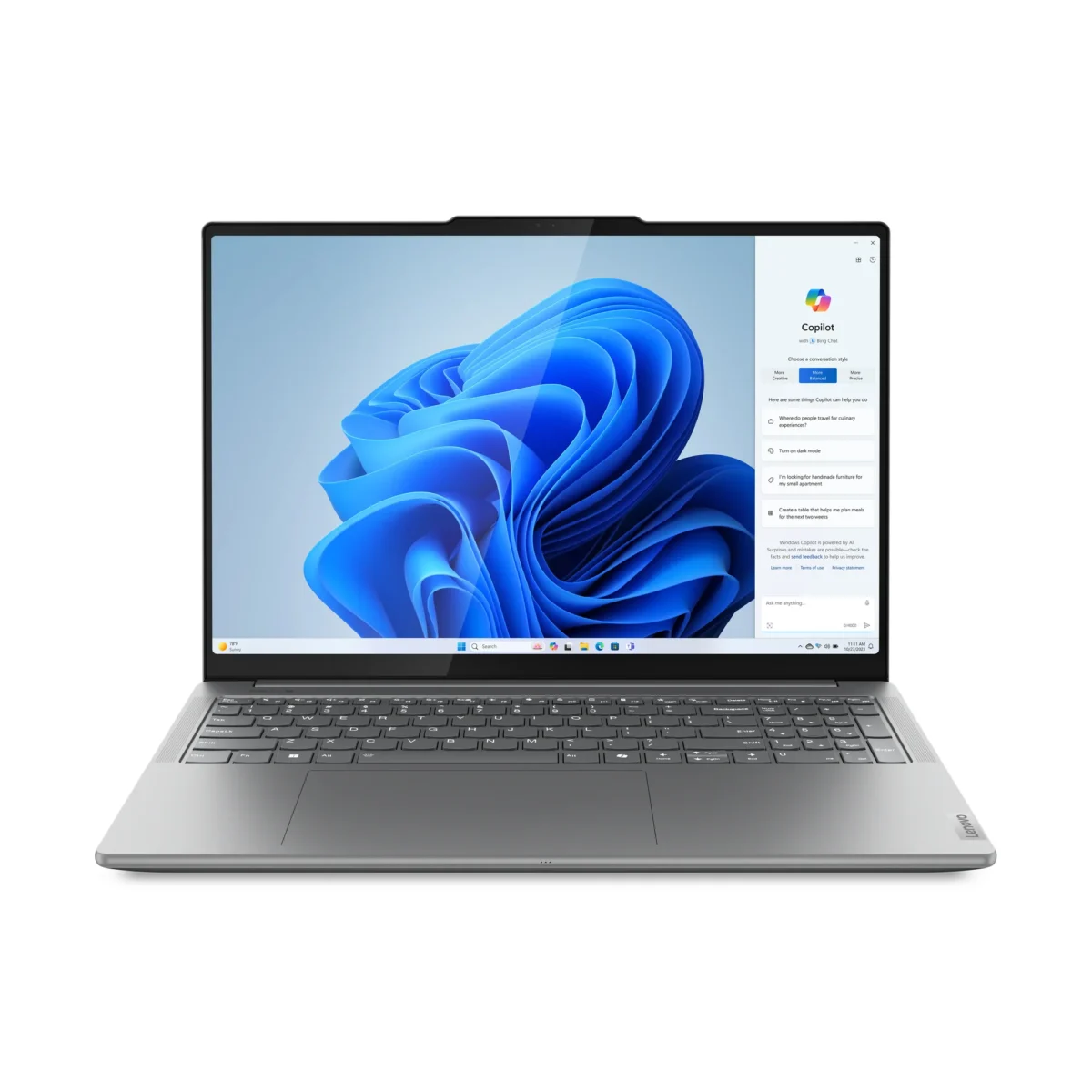 Lenovo Yoga Pro 9 16IMH9 16" 3.2K Laptop - Core Ultra 7 155H - 16GB RAM - 1TB SSD - NVIDIA GeForce RTX 4050 6GB - Win 11 (Luna Grey)