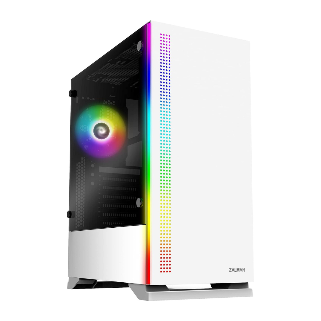 ZALMAN S5 BLACK – ATX Mid-Tower Gaming PC Case
