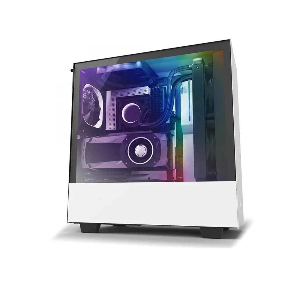NZXT H510i MATTE GAMING MID-TOWER BLACK WHITE CASE