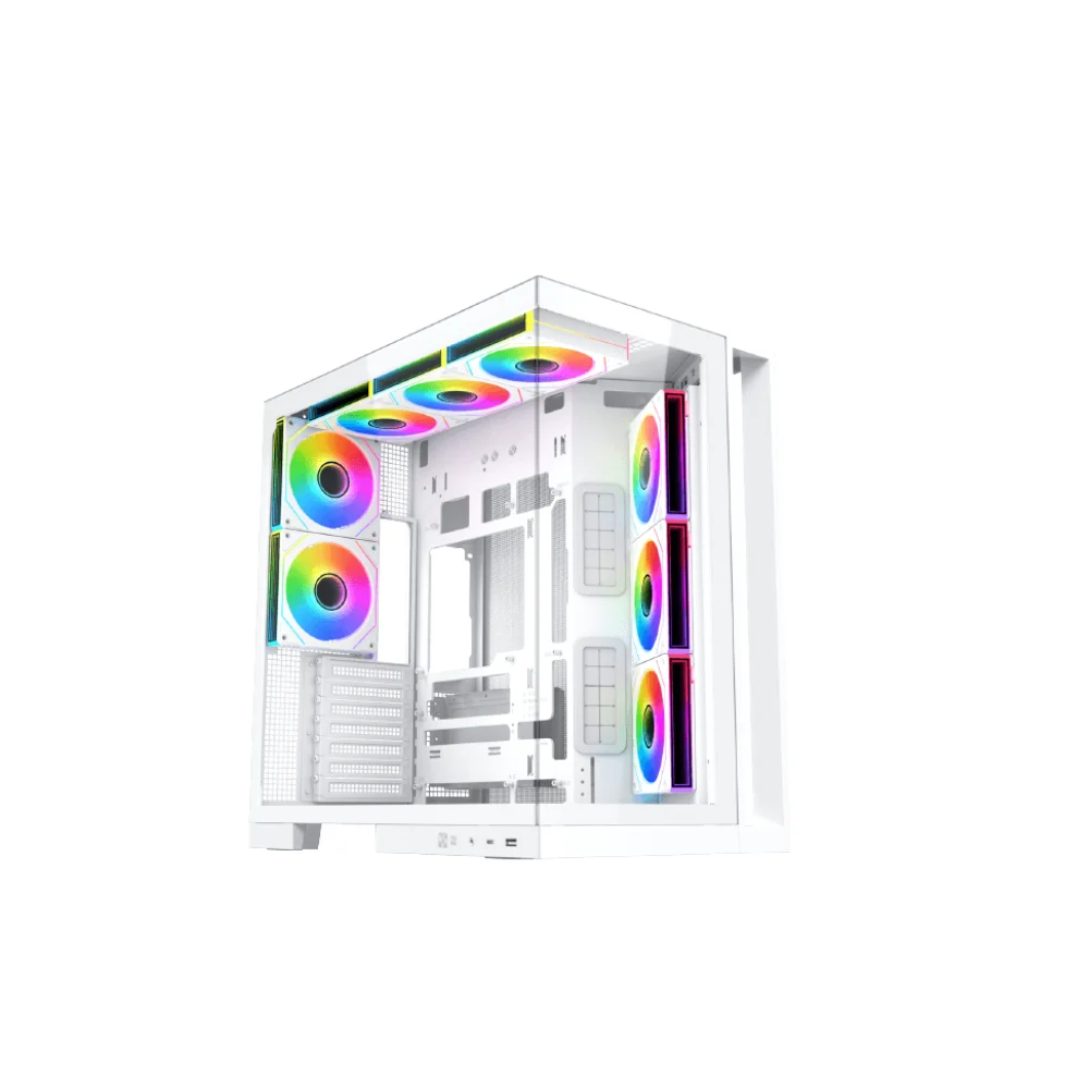 XIGMATEK AQUA 7 ARCTIC – E-ATX Mid-Tower PC Case