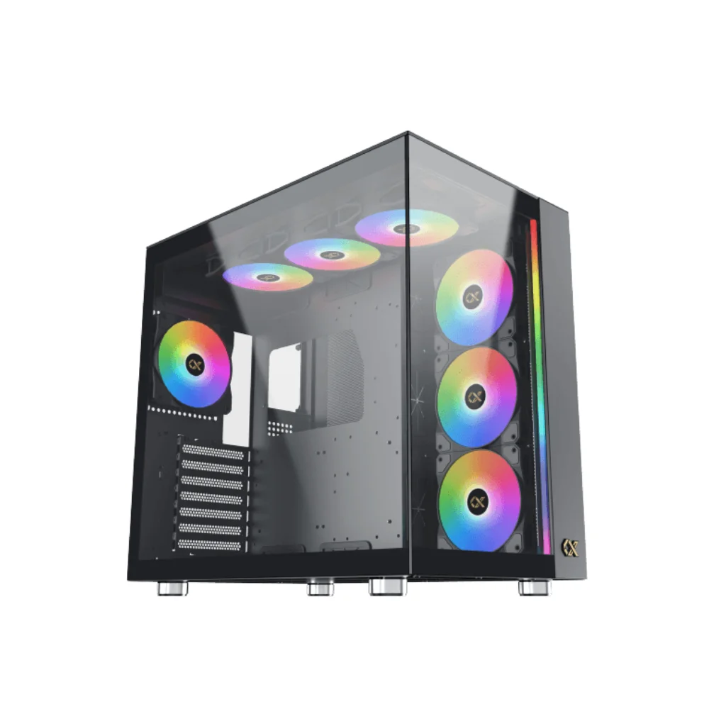 XIGMATEK AQUA ULTRA AIR – E-ATX PC Case – Black