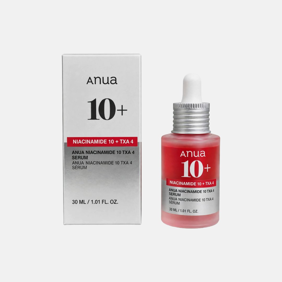 Anua Niacinamide 10% Serum for brightening the skin, evening out skin tone, and treating pigmentation