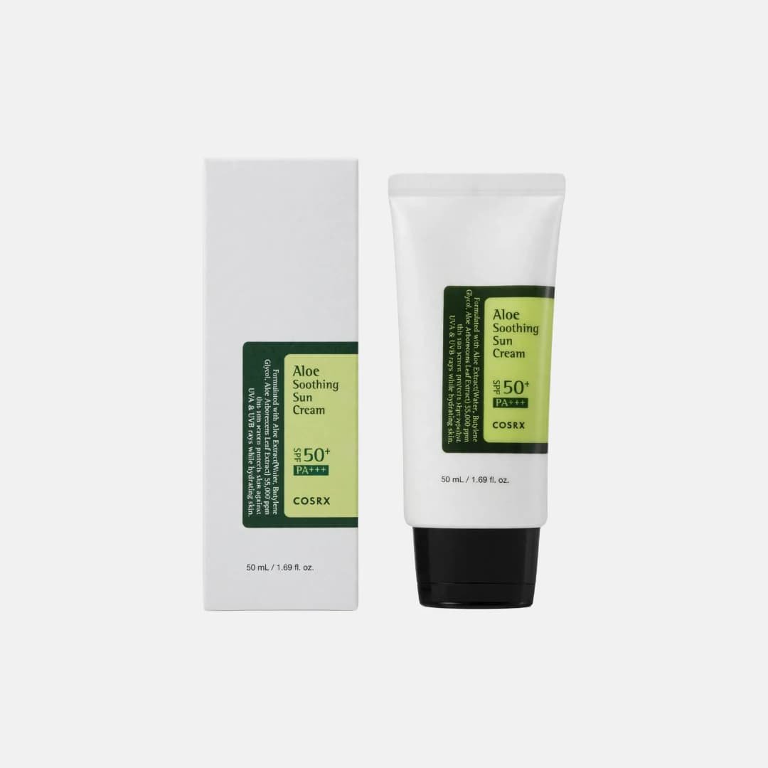 واقي الشمس بالصبار كوزركس COSRX SPF50+ لترطيب وتهدئة وحماية البشرة