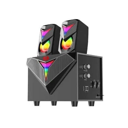 سماعات ريدراجون GS700 توكاتا للألعاب 2.1 قناة مع مضخم صوت وإضاءة RGB