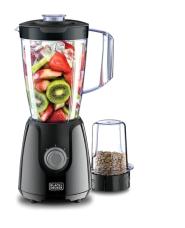 BLACK+DECKER BX430J-B5 Blender with Grinder and Extra Jar