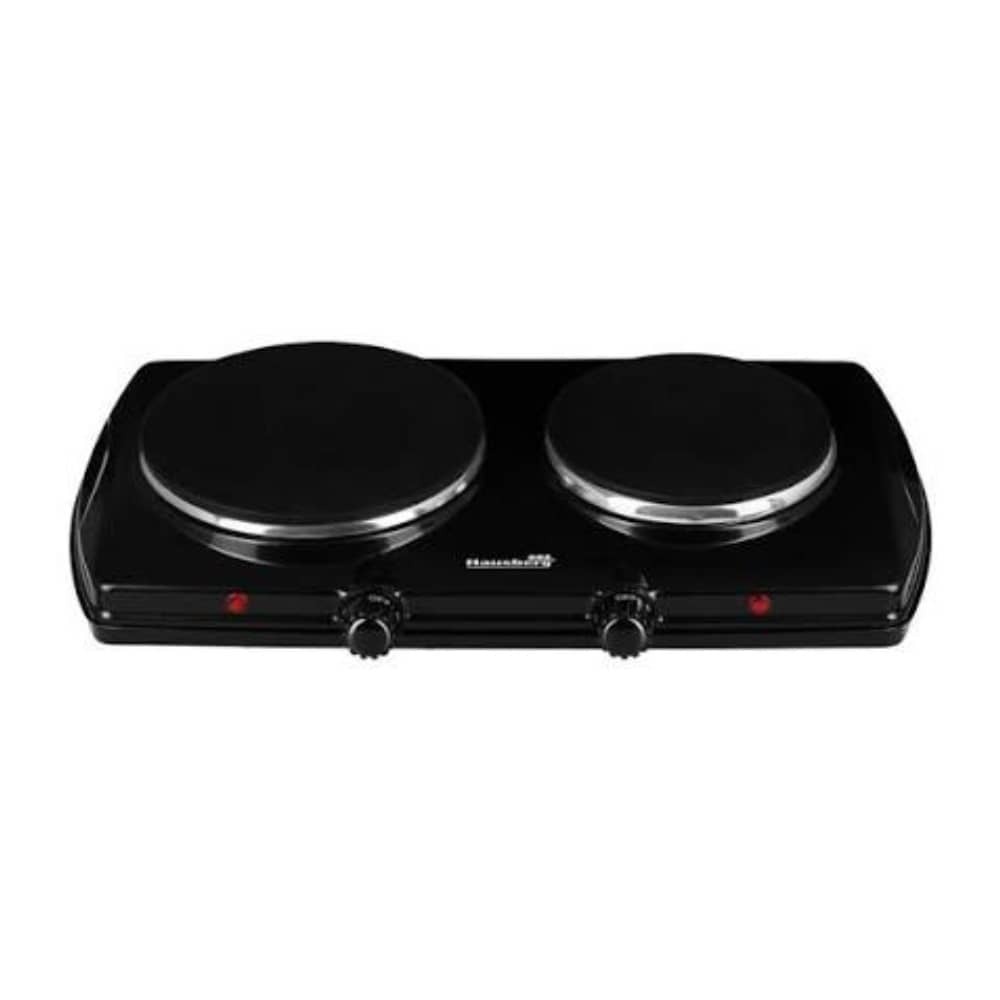 Hausberg HB-520NG Double Electric Hot Plate - Black