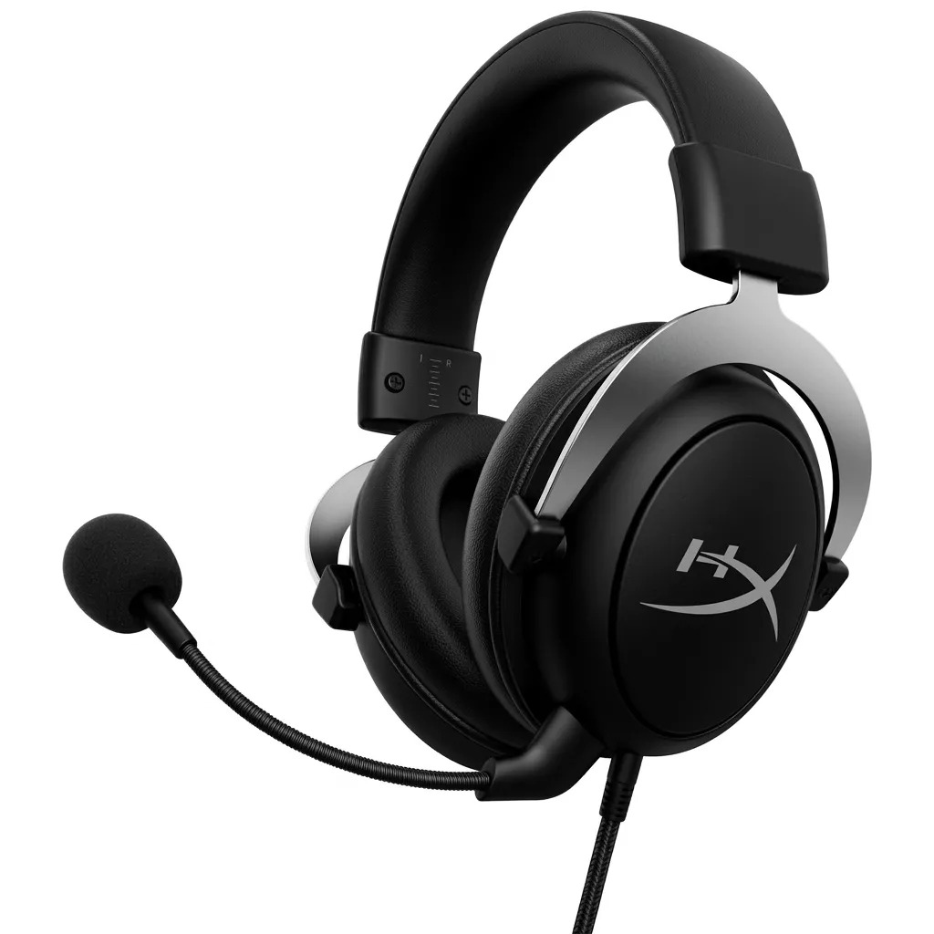 سماعة رأس للألعاب هايبر اكس HyperX CloudX – سلكي 1.3m أسود