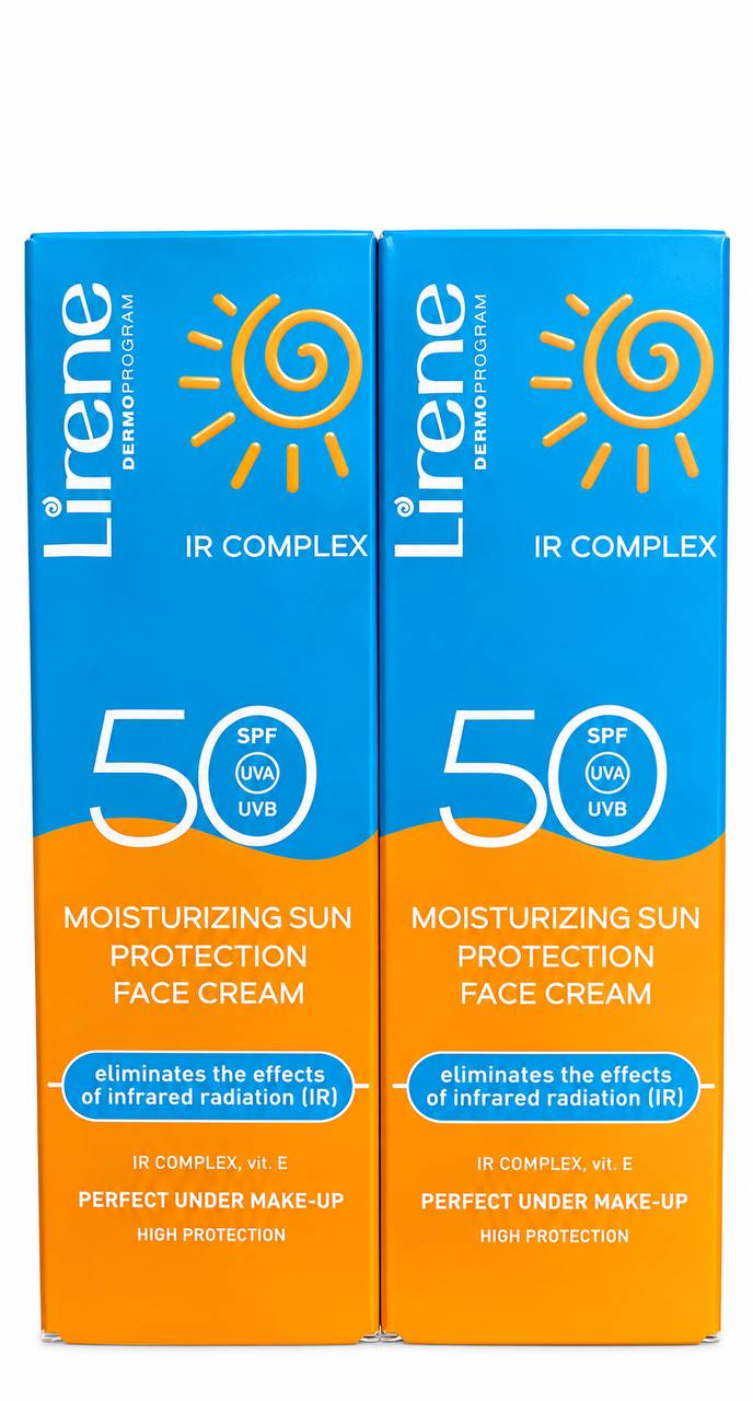 ليرين كريم حماية و ترطيب من الشمسSPF50