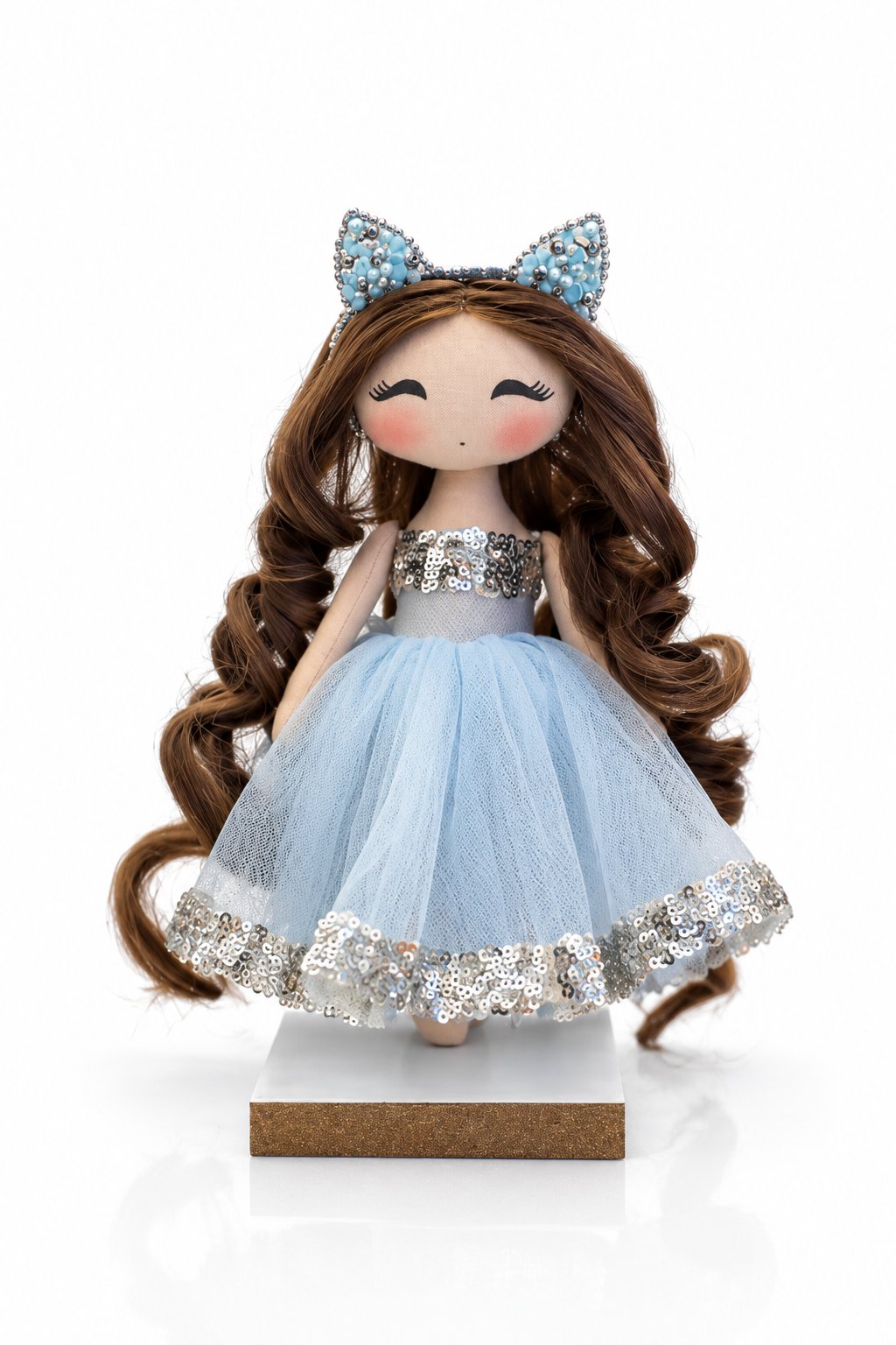 Handmade Fabric Fashion Doll