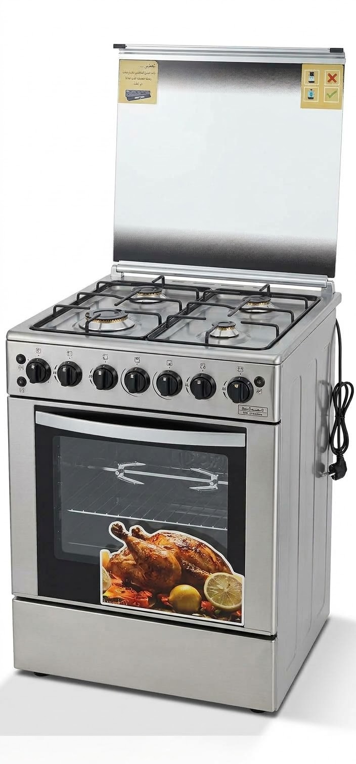 Ishtar Cooker 60 * 60 Steel Model JULI6060GGA1