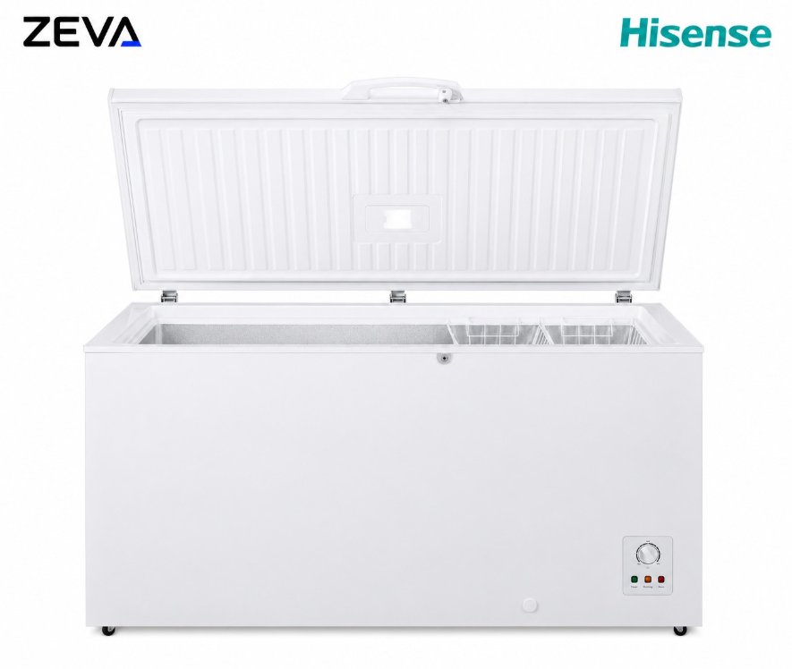 Hisense 550L (20ft) Chest Freezer with Fast Freezing and Adjustable Temperature Control