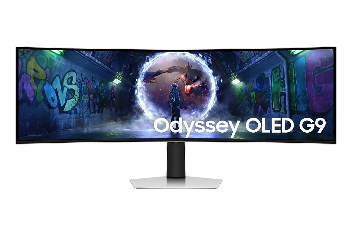 شاشة ألعاب سامسونج أوديسي جي 9 أوليد العملاقة 49 بوصة 240 هرتز - Samsung Odyssey G9 LS49DG932SMXUE