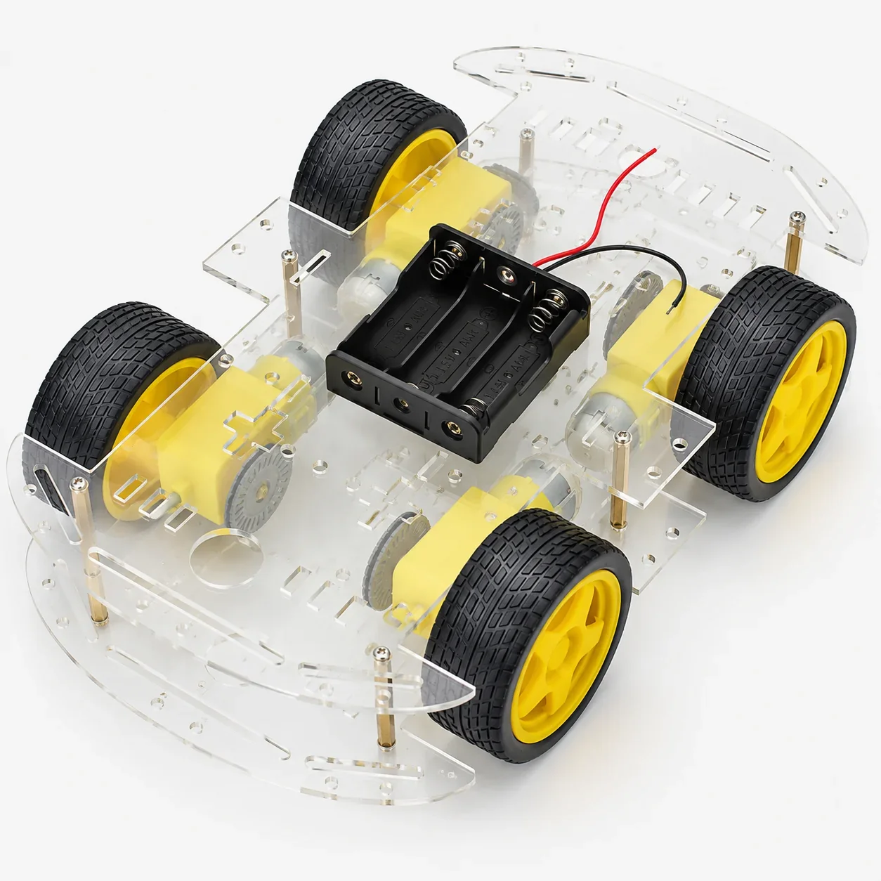 4WD Smart Robot Car Chassis Kits #Q سيارة مشاريع