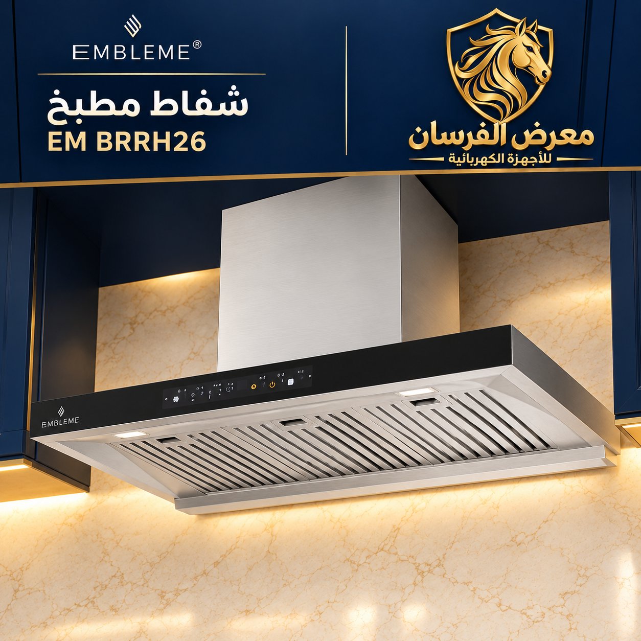 EMBLEME EM BRRH26 Kitchen Range Hood