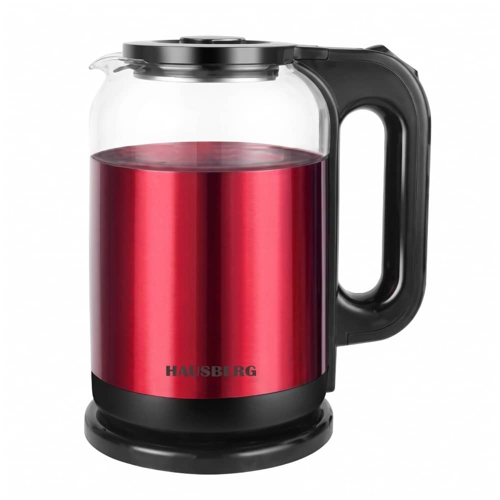 Hausberg HB-3622RS Electric Kettle - 1.8L - Red