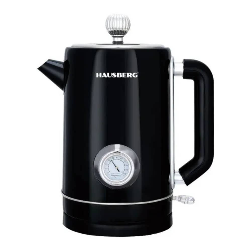 Hausberg HB-3626NG Electric Kettle - 1.8L - Black