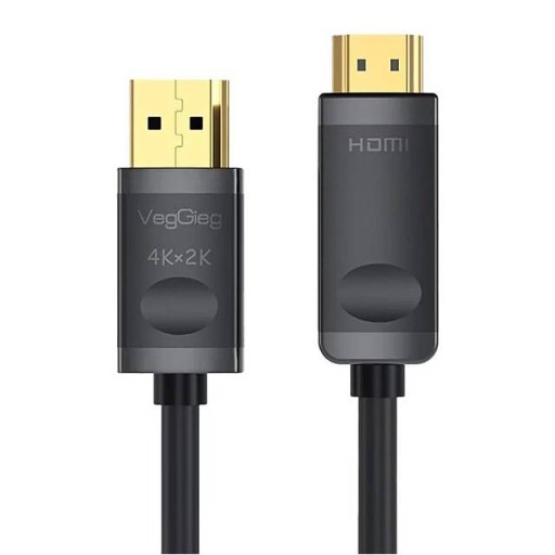 كيبل فيجيج V-Z605 ديسبلاي لـ HDMI (عرض إلى تلفزيون/شاشة) بطول 3 متر - يدعم دقة 4K