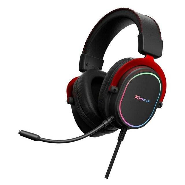 Xtrike Me GH-519 RGB 2x3.5mm + USB Headset (Black)