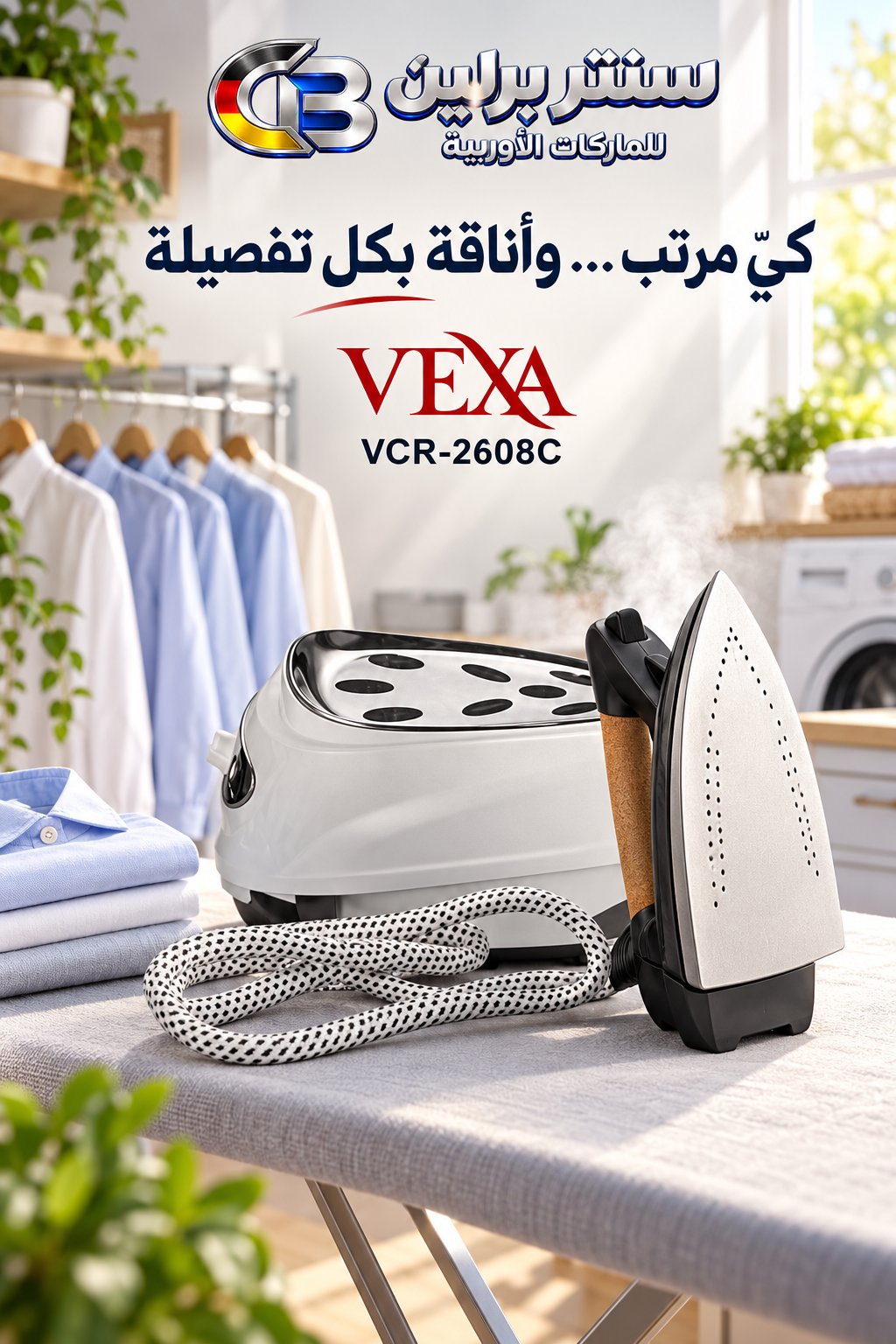 مكواة بخارية
