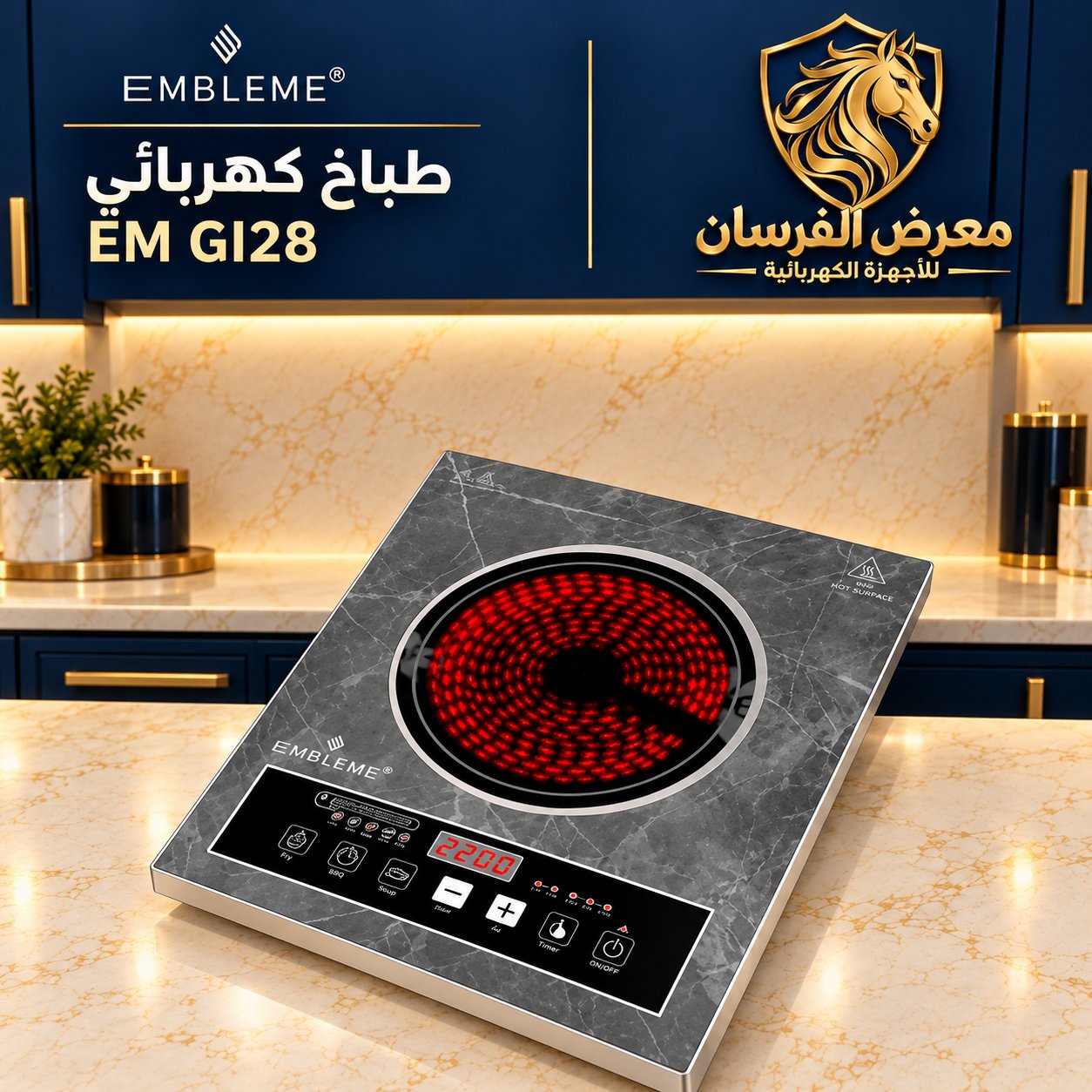 EMBLEME EM GI28 Single Electric Cooker