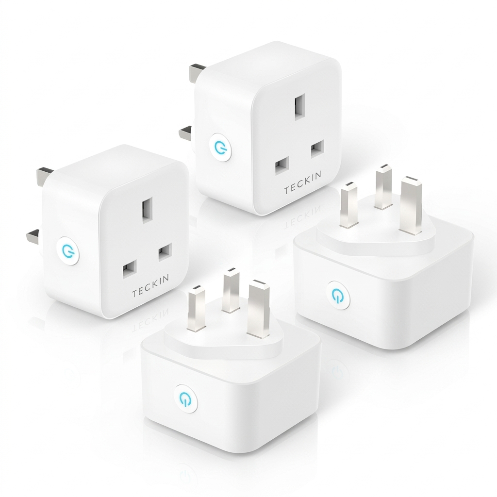 مقابس كهربائية ذكية عدد 4 TECKIN SP23 13A Smart UK Plugs